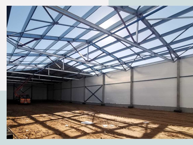 Строительство сенохранилищ в Жигулёвске