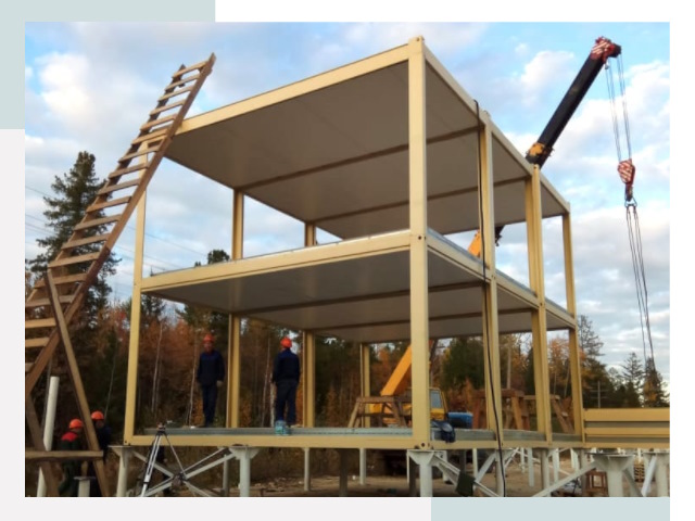 Строительство модульных здания Жигулёвск