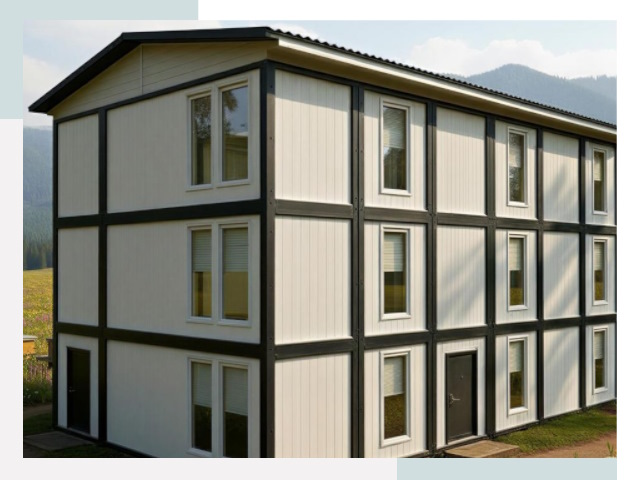 Модульные общежития в Жигулёвске