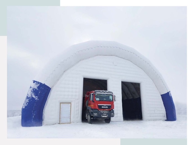 Мобильные ангары в Жигулёвске