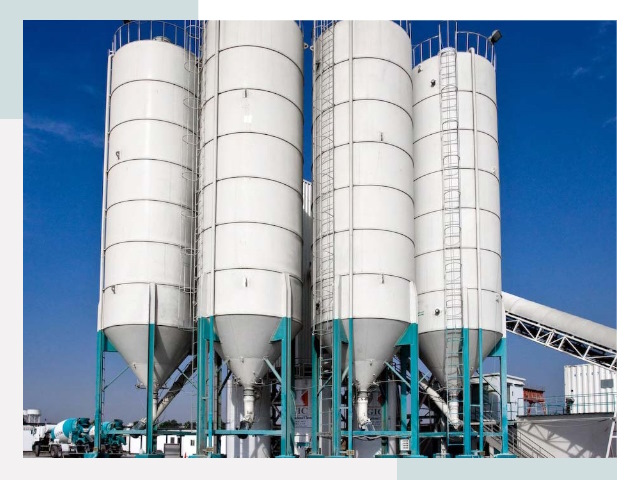 Строительство цементных силосов в Жигулёвске