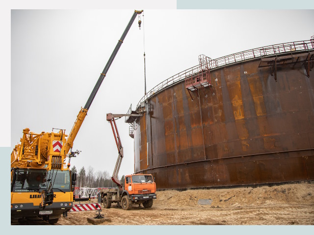 Монтаж резервуаров в Жигулёвске от 607 руб. за м³