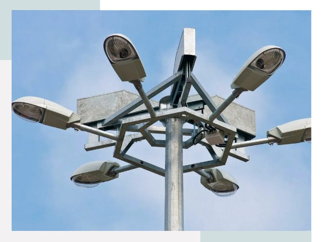 Монтаж осветительных мачт в Жигулёвске