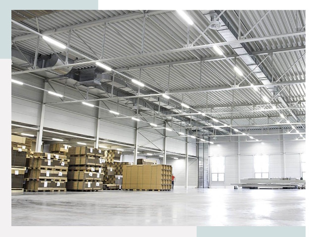 Освещение ангаров в Жигулёвске