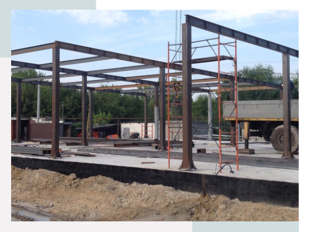 Фундамент для ангаров в Жигулёвске