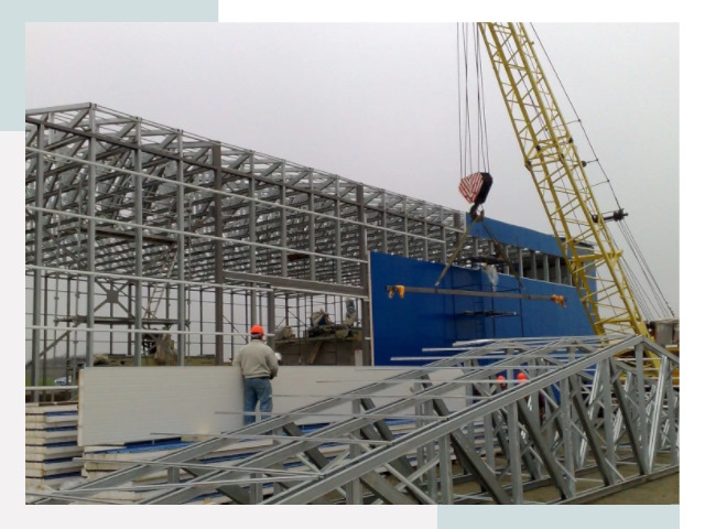 Монтаж ангаров в Жигулёвске